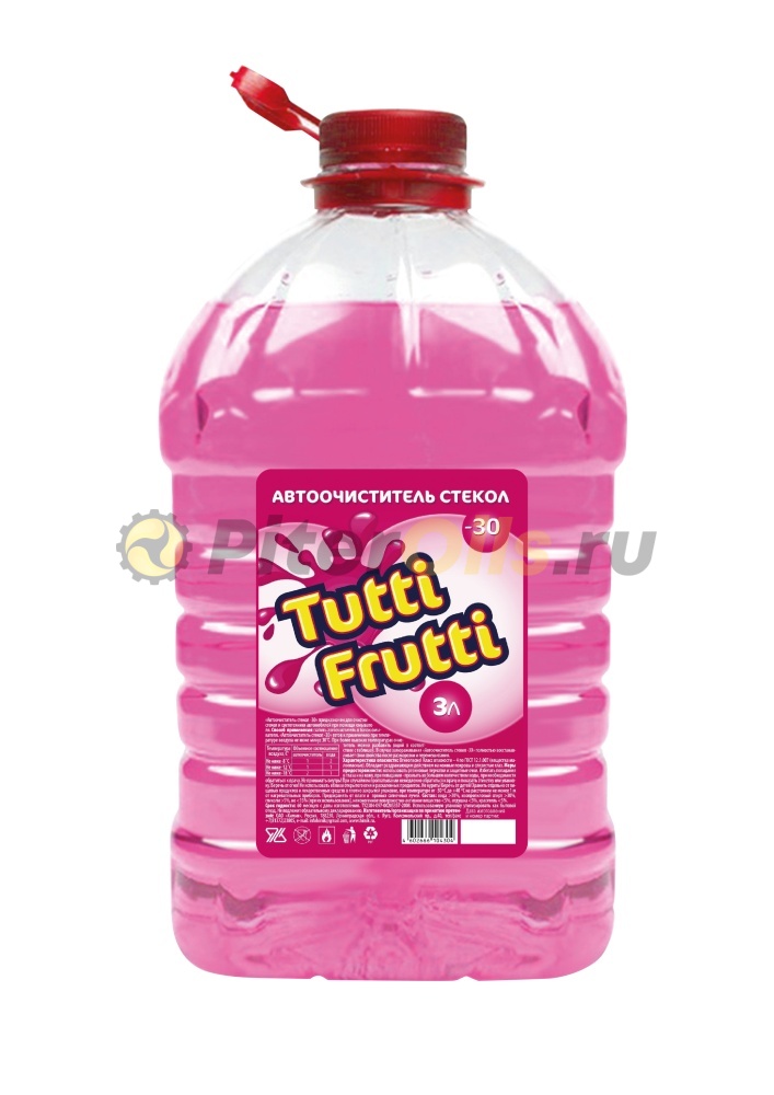 Химик Автоочиститель стекол TUTTI FRUTTI -30 ПЭТ (3л)