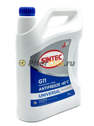 Антифриз Sintec Universal G11 синий (5кг) 990552