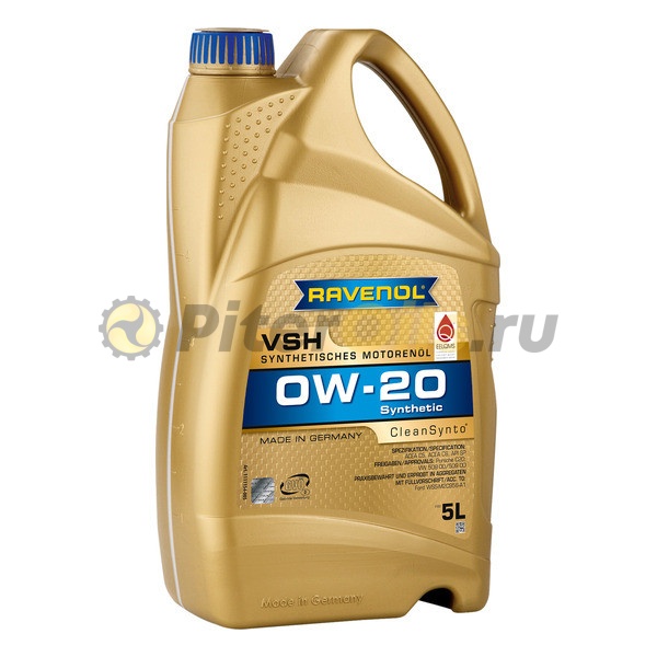 Ravenol 0w20 VSH (5л) 4014835873568