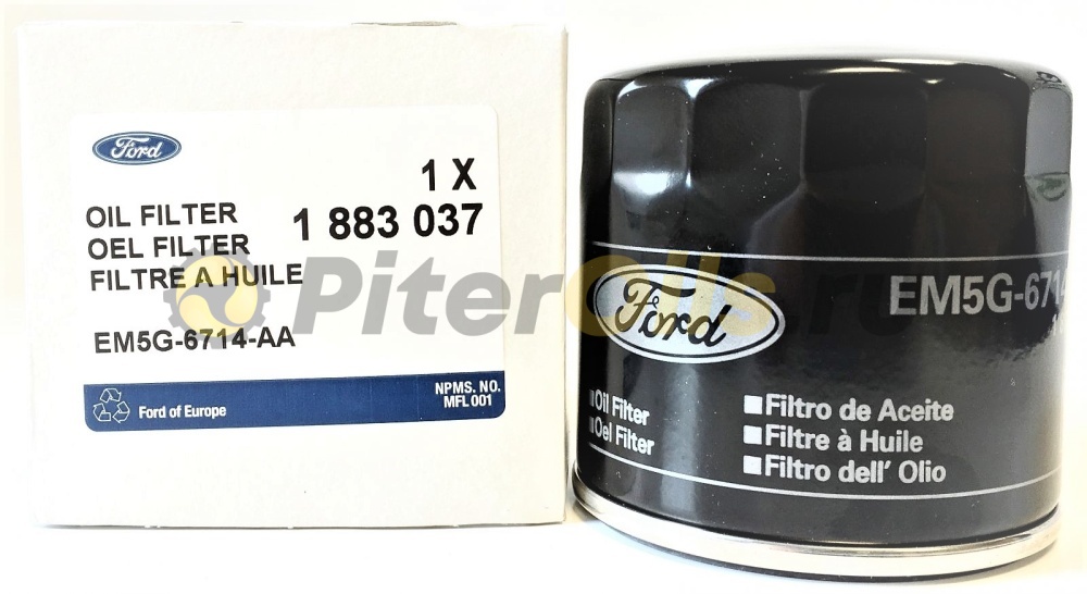 Купить FORD - Фильтр масляный FORD 1883037 (W7008, W7015) | PiterOils