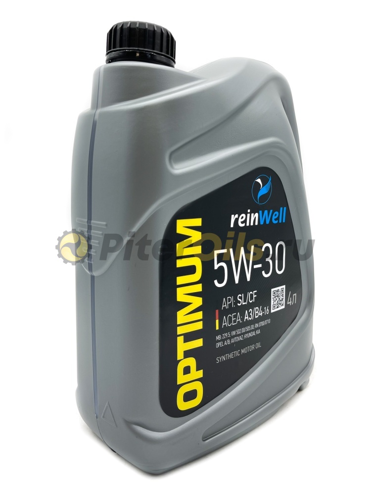 ReinWell 5W-30 A3/B4 4л. 4974