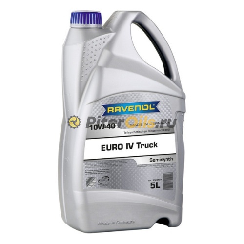 RAVENOL Euro IV Truck SAE 10W-40 (5л) 4014835725959