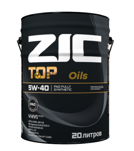 ZIC TOP 5w40 (20л) 192682