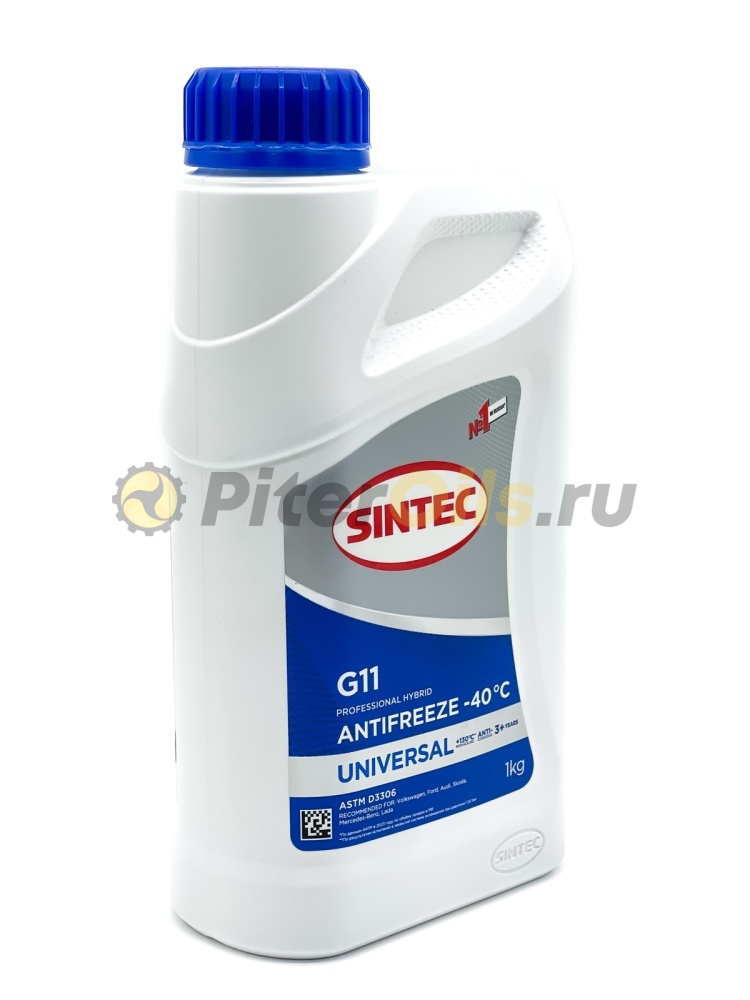 Антифриз Sintec Universal G11 синий  (1кг) 990551