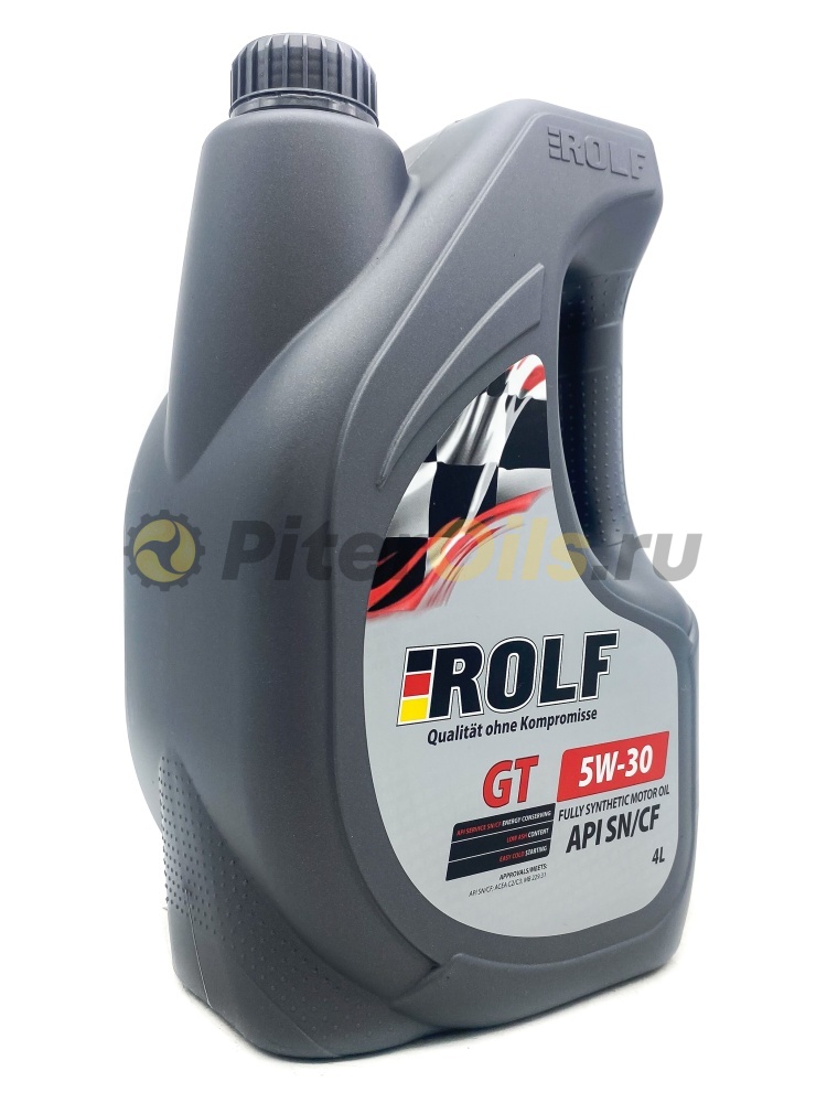 Rolf GT 5w30 SN/CF (4л) 322443 пластик