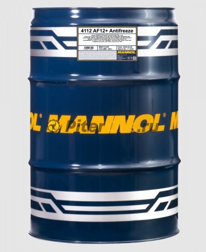 Mannol Antifreeze AF12+ Longlife 4112 (208л) 2054/MN4112DR