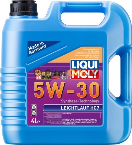 LIQUI MOLY Leichtlauf HC 7 5W-30 A3 B4 синт (4л) 8461