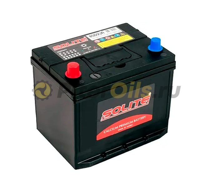 Аккумулятор Solite 70Ah 580A Asia (борт) пр. пол. (- +) 230x173x204