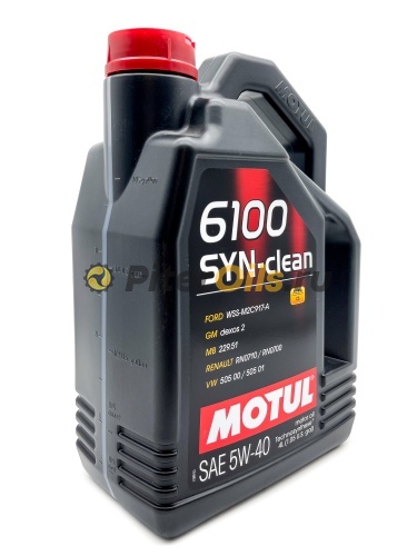 MOTUL 6100 SYN-CLEAN 5W40 (4л) 111863/113896