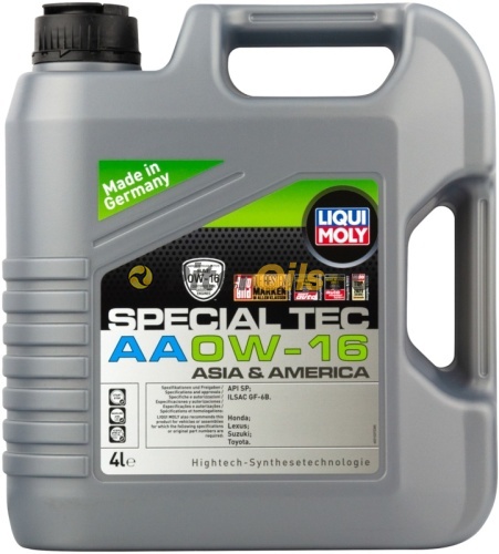 LIQUI MOLY Special Tec AA 0W-16 (4л) 21327