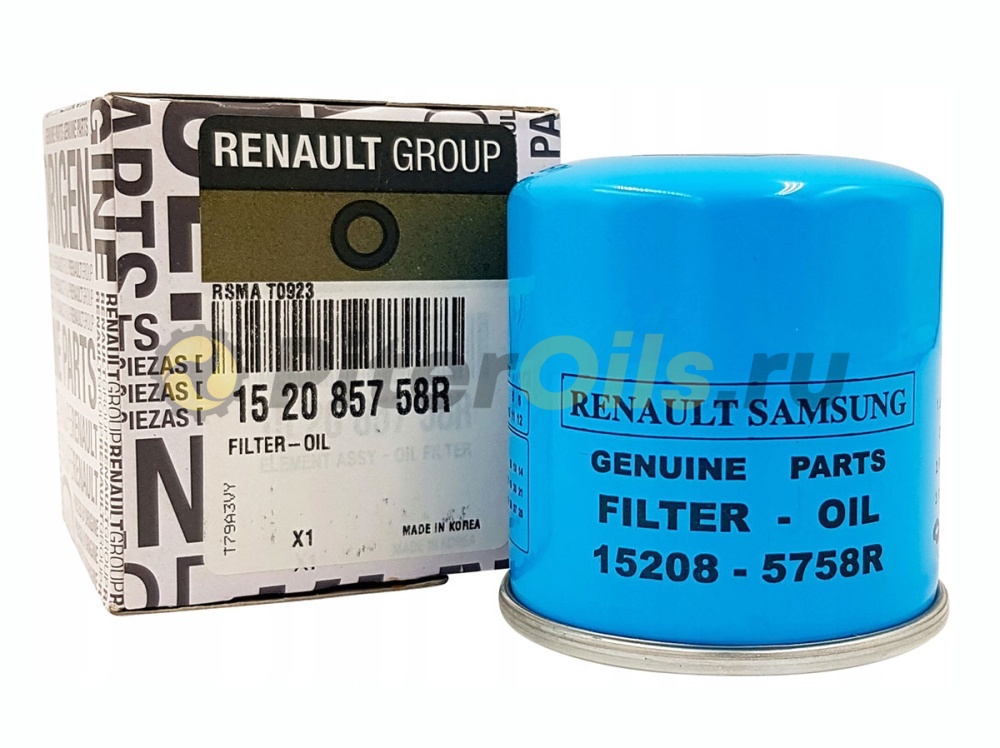 Фильтр масляный RENAULT 152085758R (W6025)
