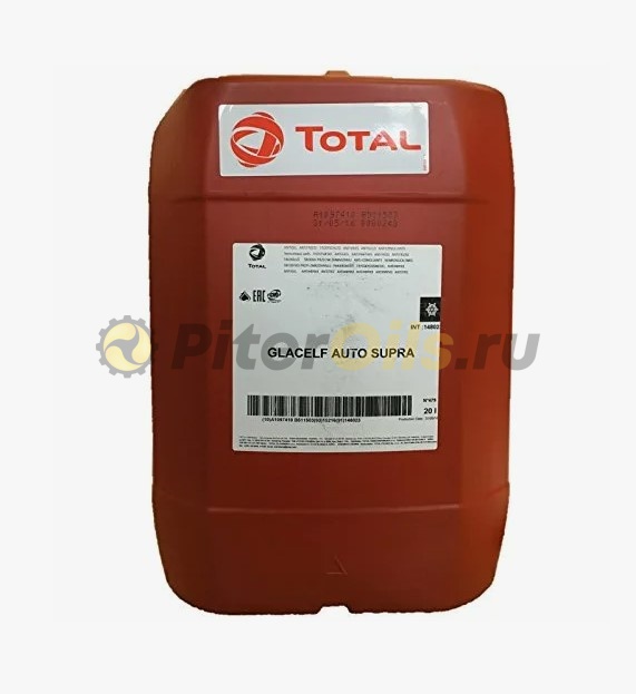 Total Антифриз Glacelf AUTO SUPRA (20л) красный