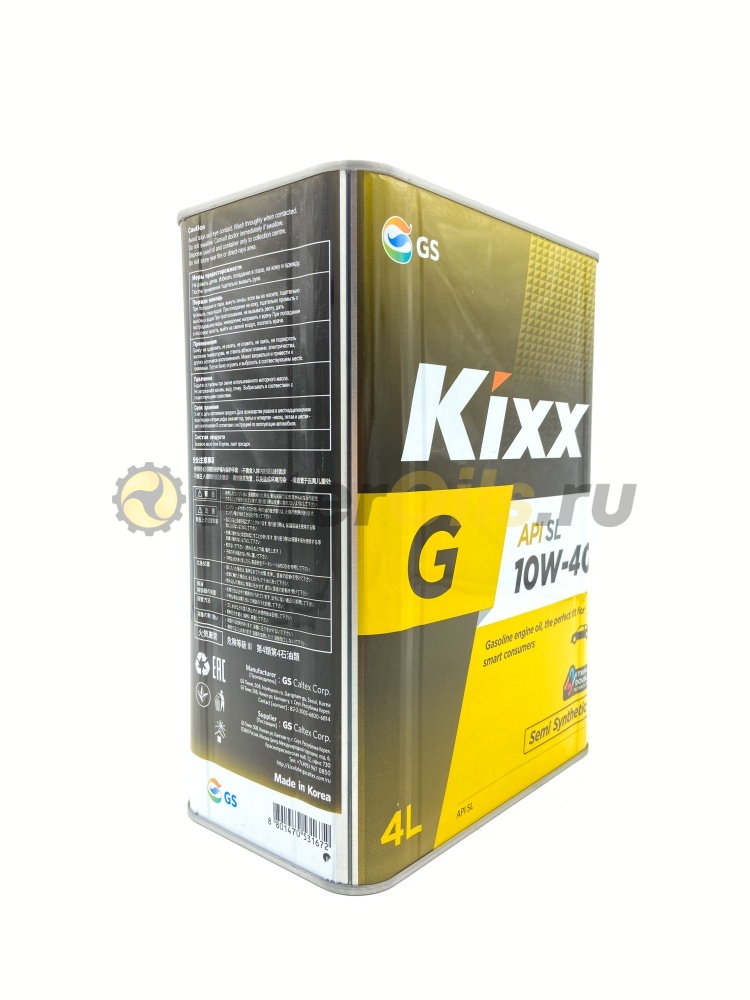 Kixx Gold SL 10W-40 4л п/с L531644TE1