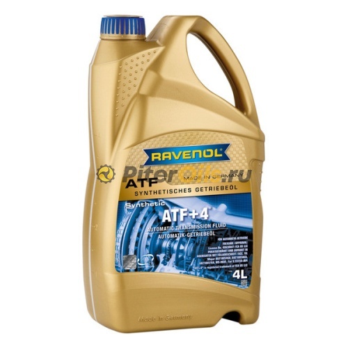 RAVENOL трансмиссионное масло ATF+4 Fluid (4л) 4014835732193