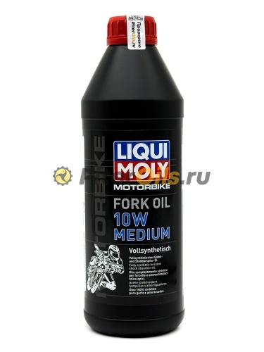 LIQUI MOLY Синтетическое масло для вилок и амортизаторов Motorbike Fork Oil Medium 10W(1л) 2715