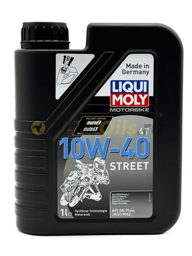 LIQUI MOLY Motorbike 4T Street 4T 10w40 1л 1521/7609