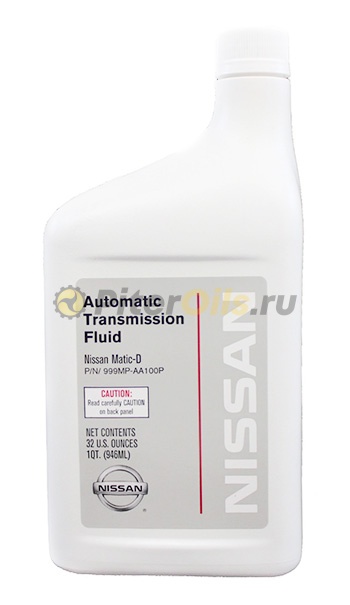 NISSAN MATIC FLUID D 0.946 л 999MP-AA100P