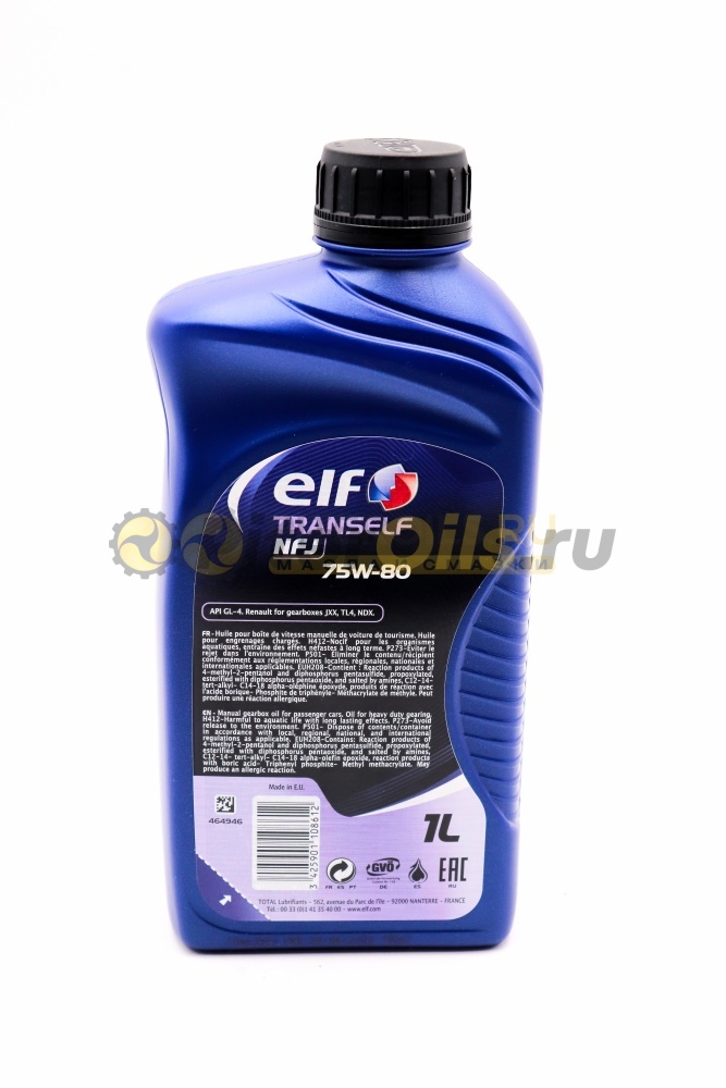 Elf TRANSELF NFJ 75w80 (1л) (замена NFX)