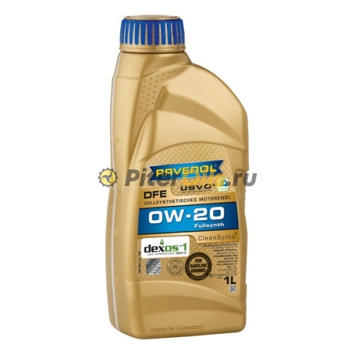 RAVENOL моторное масло DFE SAE 0W-20 (1л) 4014835853737
