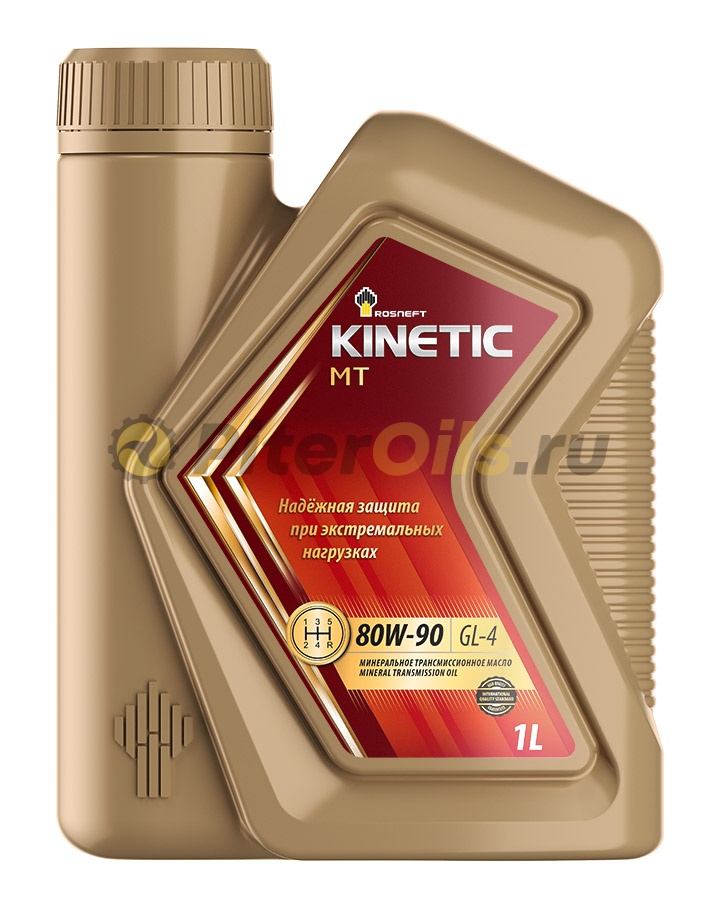 Роснефть Kinetic MT GL-4 80w90 1л