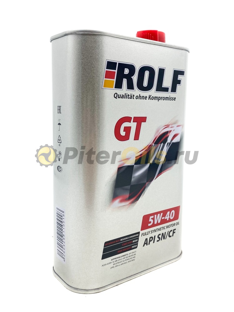 Rolf GT 5w40 SN/CF (1л) металл322234
