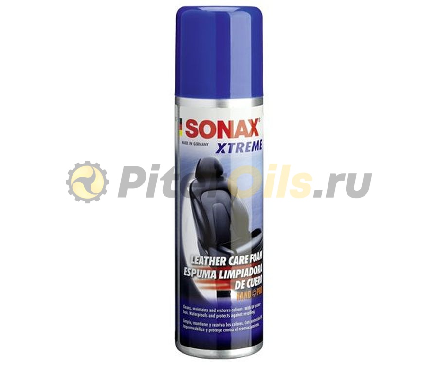 SONAX Пена для химчистки кожи XTREME Leather Care Foam 250 мл