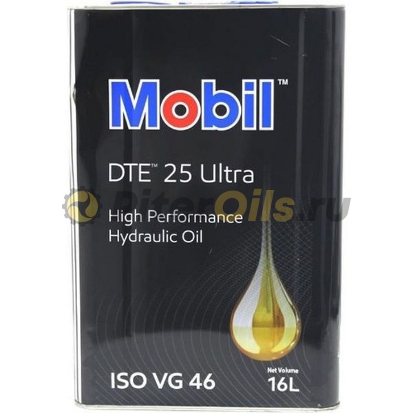 Mobil DTE 25 ULTRA (16л) 155356 Масло гидравлическое 