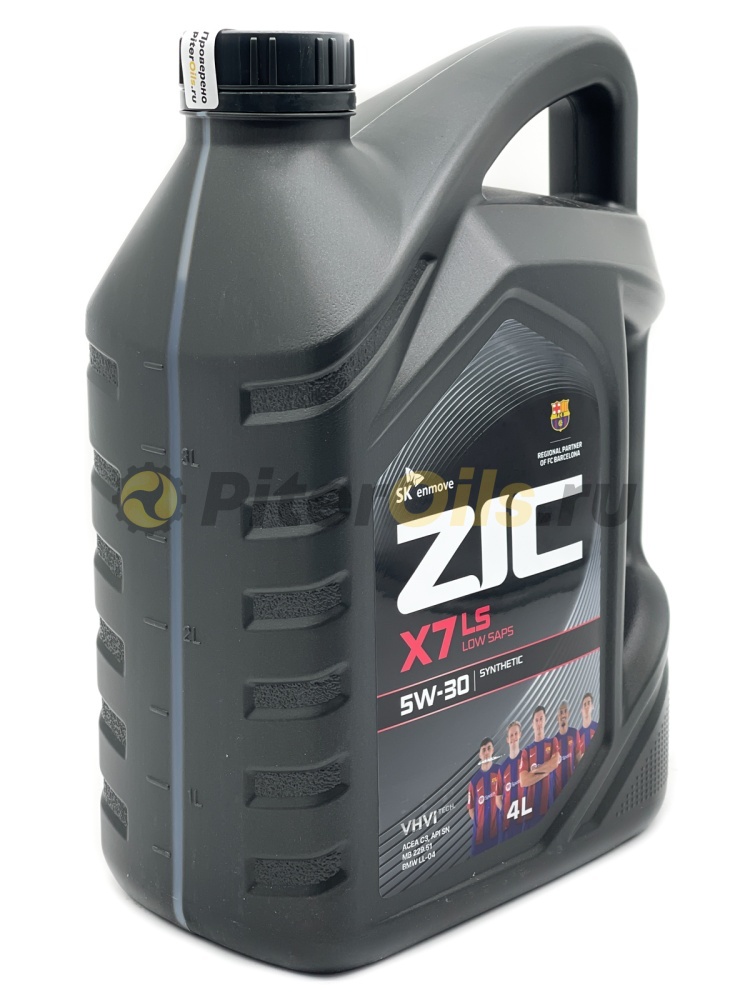 Купить Синтетические - ZIC X7 LS 5w30 (4л) 162619 | PiterOils