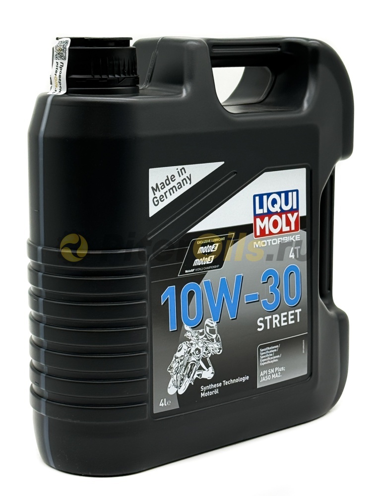 LIQUI MOLY Motorbike 4T Street 10W-30 масло для 4-тактных мотоциклов 4л 1688