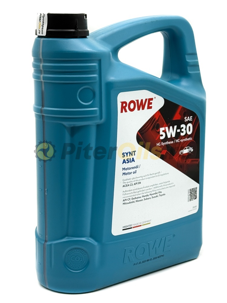 Rowe HIGHTEC SYNT ASIA 5W-30 (4л) 20245004099 