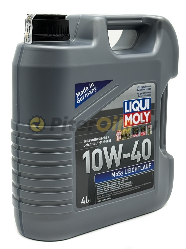 LIQUI MOLY MoS2 Leichtlauf 10w40 (4л) 1917
