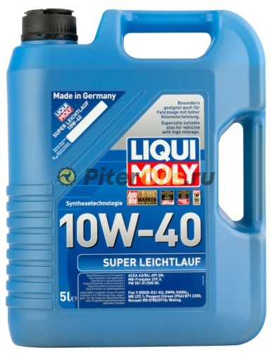 LIQUI MOLY Super Diesel Leichtlauf 10w40 (5л) 7566/1435