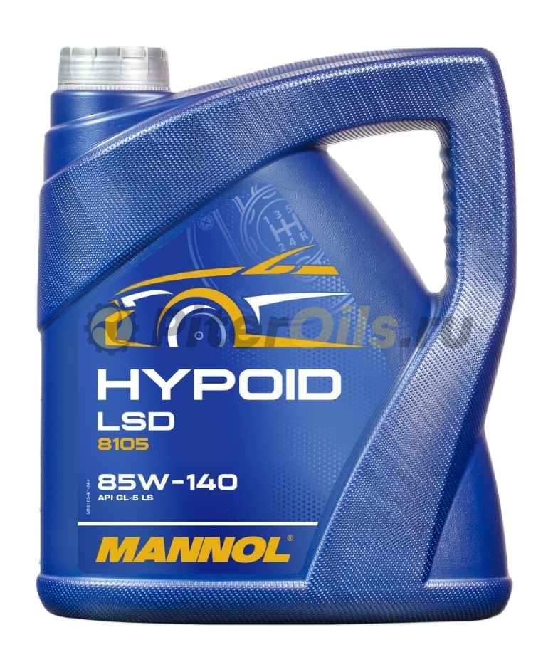 Mannol GL-5 Hypoid LSD 85w140 (4л) 