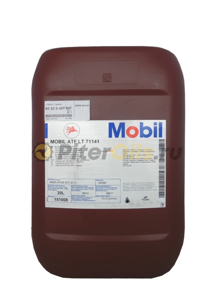 Mobil ATF LT 71141 (20л)151008