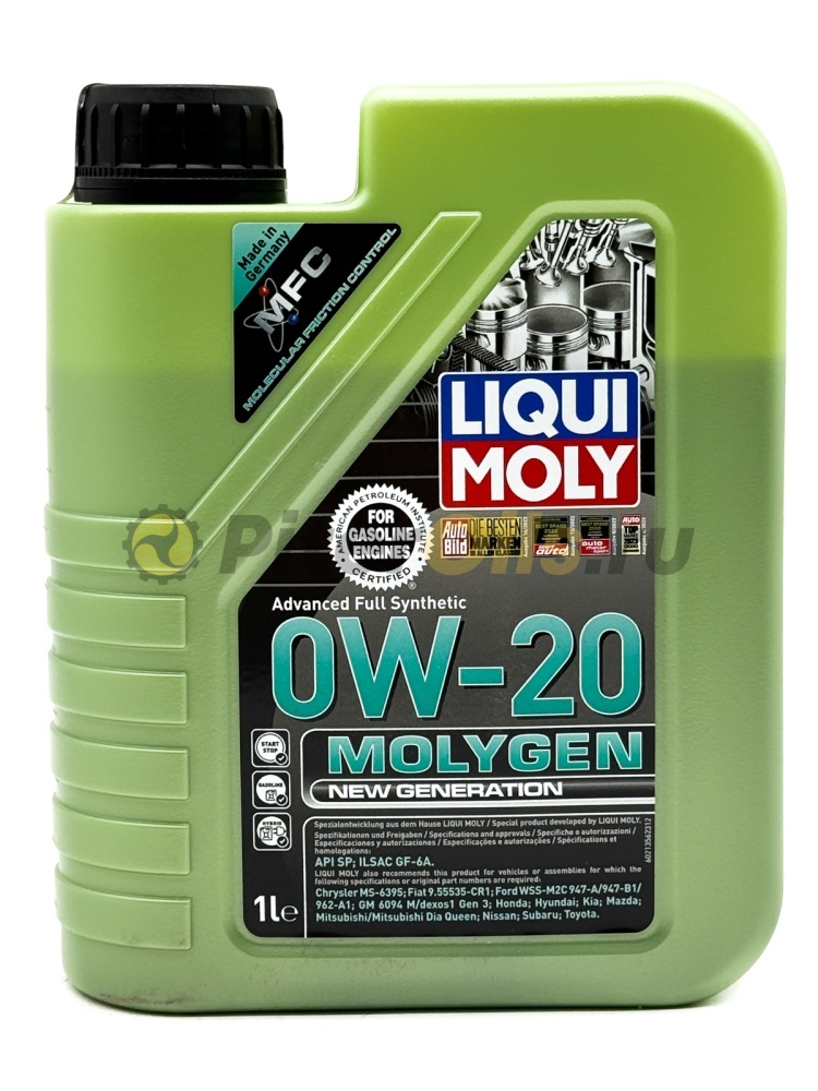 LIQUI MOLY Molygen New Generation 0w20 (1л) 21356