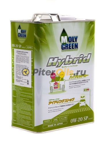 MOLYGREEN HYBRID SP 0W20 (4л) 04701010