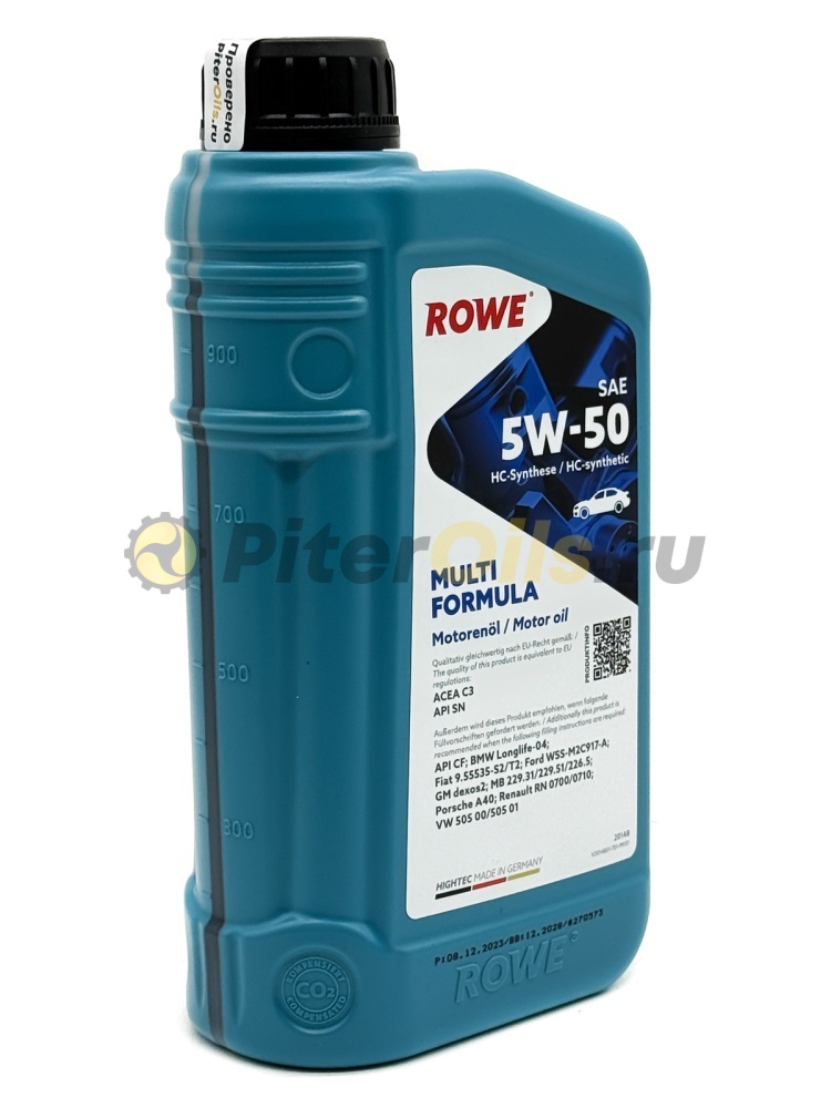 Rowe HIGHTEC MULTI FORMULA 5W-50 (1л) 20148001099