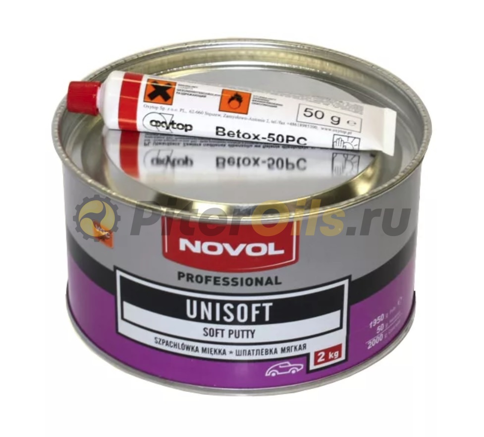 Шпаклевка мягкая NOVOL UNISOFT (1,8 кг) 1155