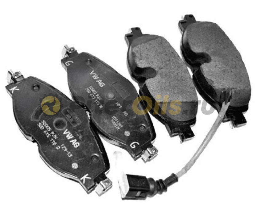 VAG Колодки тормозные дисковые передние 8V0698151