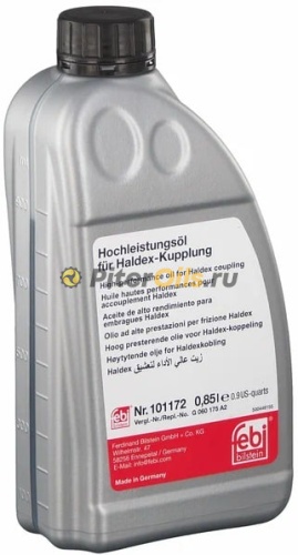 FEBI 101172 Масло трансмиссионное Haldex желтое 0,85л