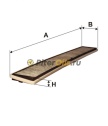 Фильтр салонный FILTRON K1136A (CUK6724)