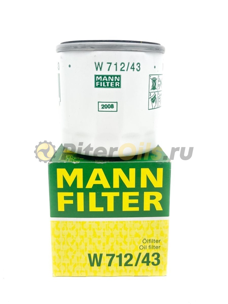 Фильтр масляный MANN W712/43