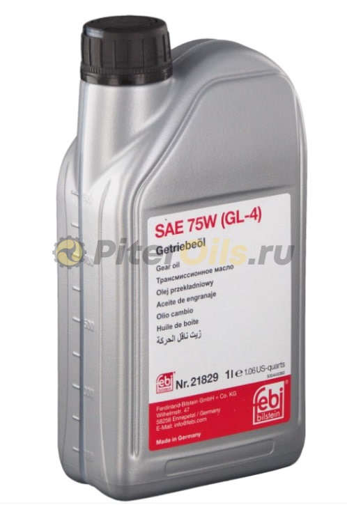 FEBI 21829 1л Масло трансмиссионное (VAG G052512A2)