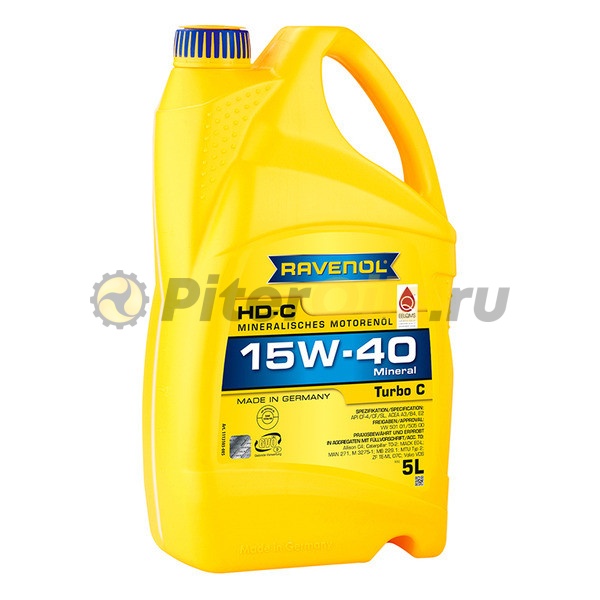 Ravenol Turbo-C HD-C 15w40 (5л)