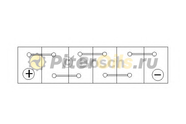 Аккумулятор BOSCH Silver S4 006 60Ah 540A 242x175x190 560 127 054 (+ -)
