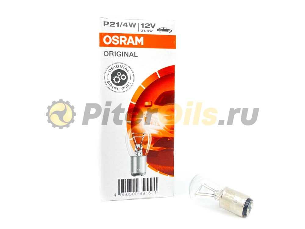 Osram 7225 Лампа 12V P21/4W 21/4W BAZ15d 