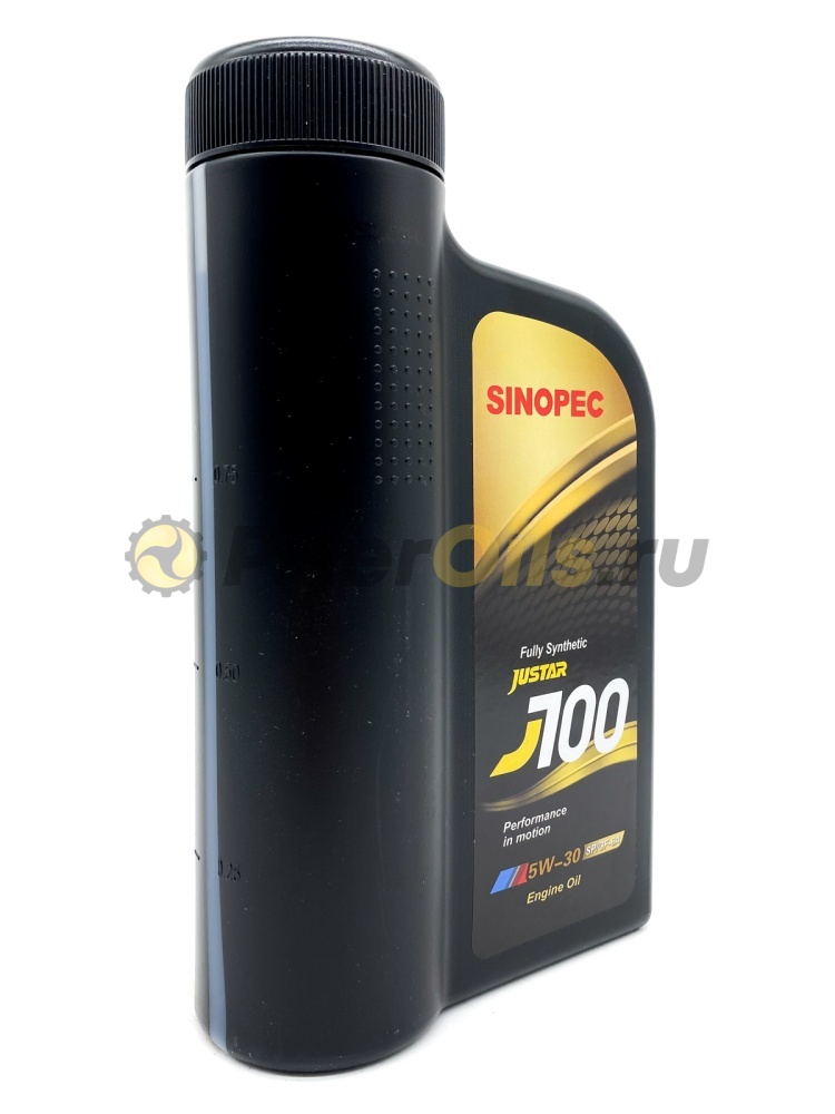 Sinopec JUSTAR J700 SP/GF-6A 5W-30 Gasoline Engine Oil 1л 