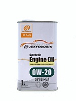 AUTOBACS Engine Oil Synthetic 0W20 SP/GF-6A (1л) A00032423