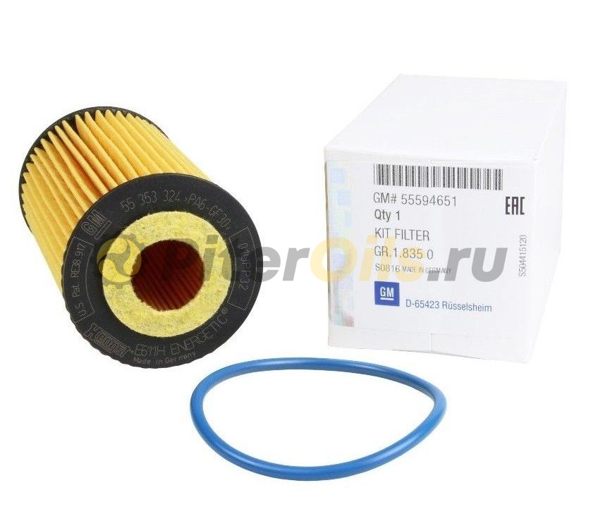 Фильтр масляный GM 55594651 (HU612/2x)
