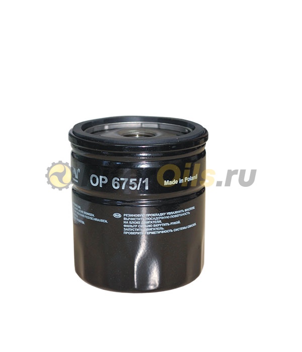 Фильтр масляный FILTRON OP675/1 (W713/36, SM 130)